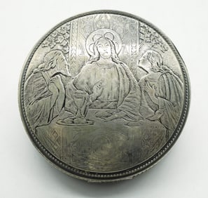 925 JESUS SCENE TRINKET BOX