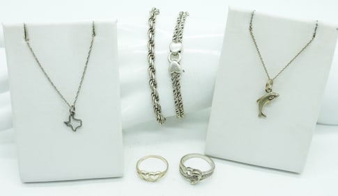 STERLING FASHION NECKLACES & MORE
