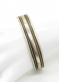 CUFF BRACELET, STERLING