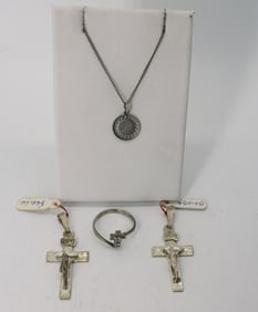 VINTAGE 925 RELIGIOUS PIECES