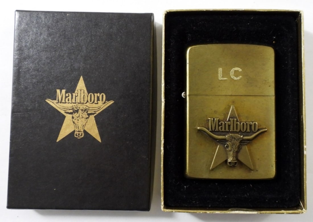 1991 UNFIRED BRASS MARLBORO LONGHORN (1 of 4)