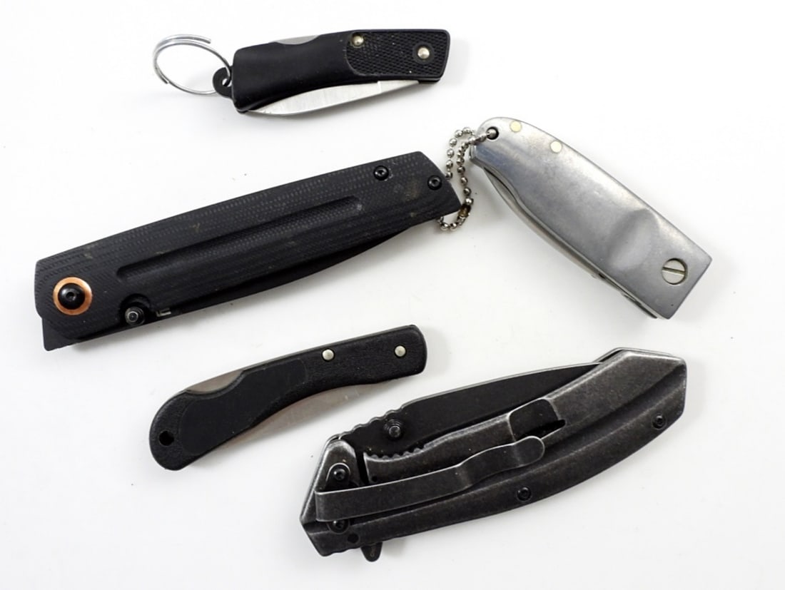 (5) UTILITY KNIFE LOT - KERSHAW, CASEXX (1 of 5)