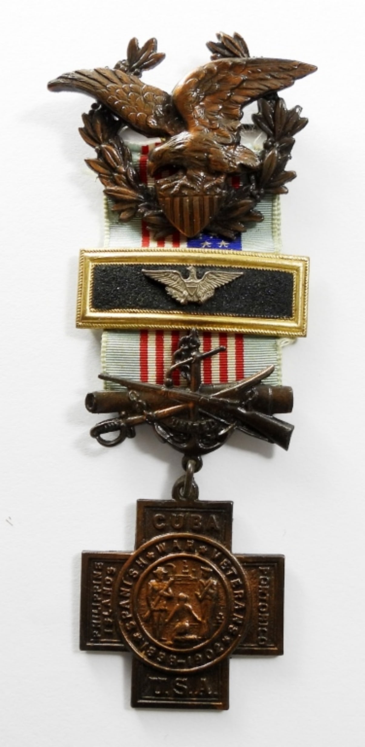 SPANISH WAR VETERANS MEDAL (1 of 2)
