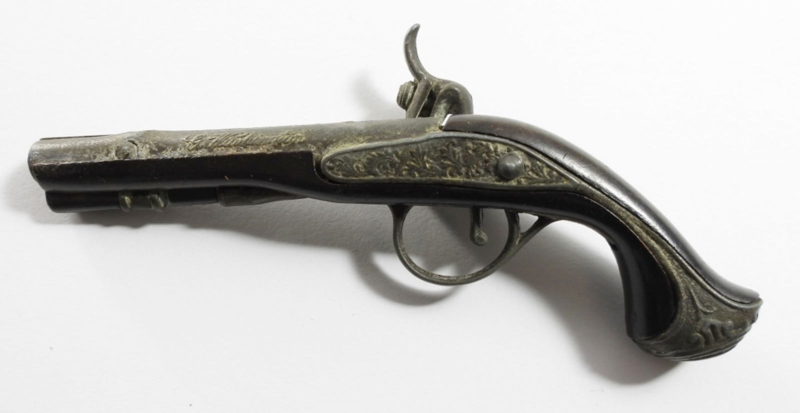 MINI REDONDO G.WASHINGTON FLINTLOCK: TOY CAP GUN - UNTESTED