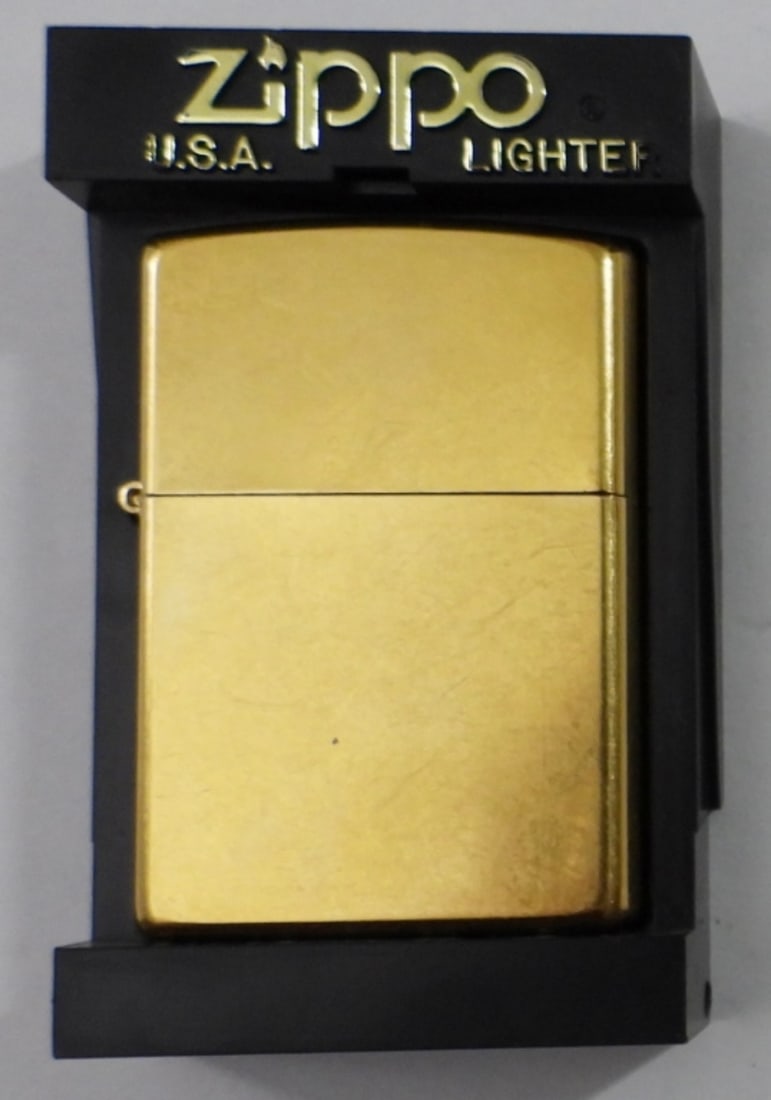 2003 SEALED UNFIRED BRASS ZIPPO LIGHTER (1 of 3)