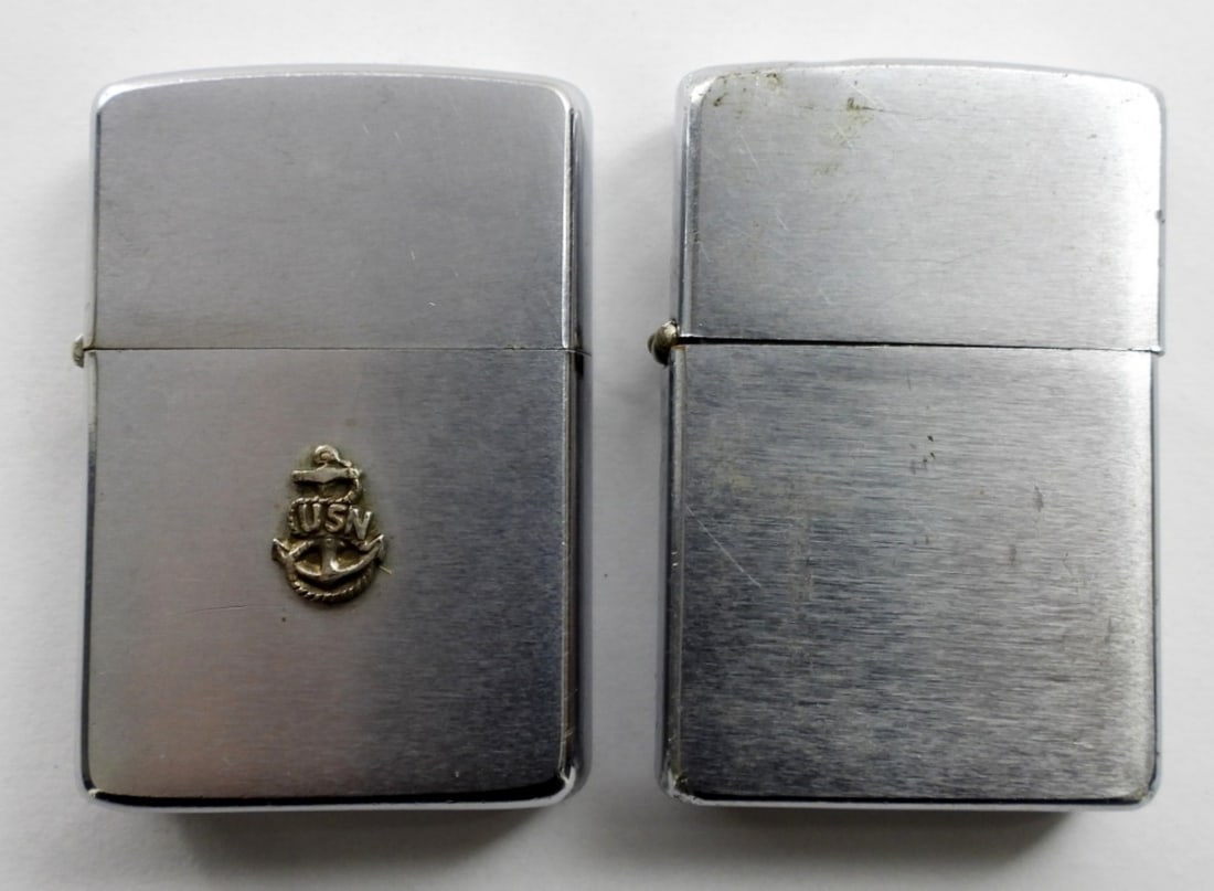 (2) FIRED ZIPPO LIGHTERS (1 of 4)