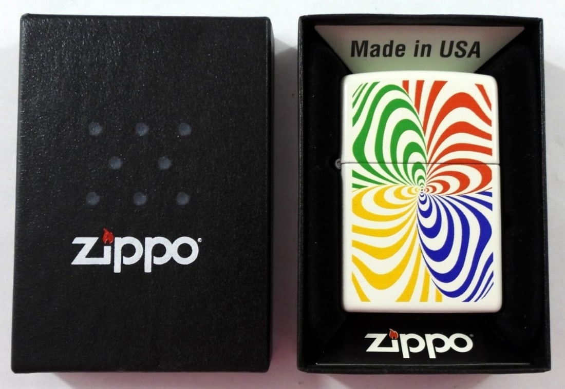 2015 UNFIRED COLORFUL SWIRL MOVEMENT: 2015 UNFIRED COLORFUL SWIRL MOVEMENT IN ORIGINAL BOX