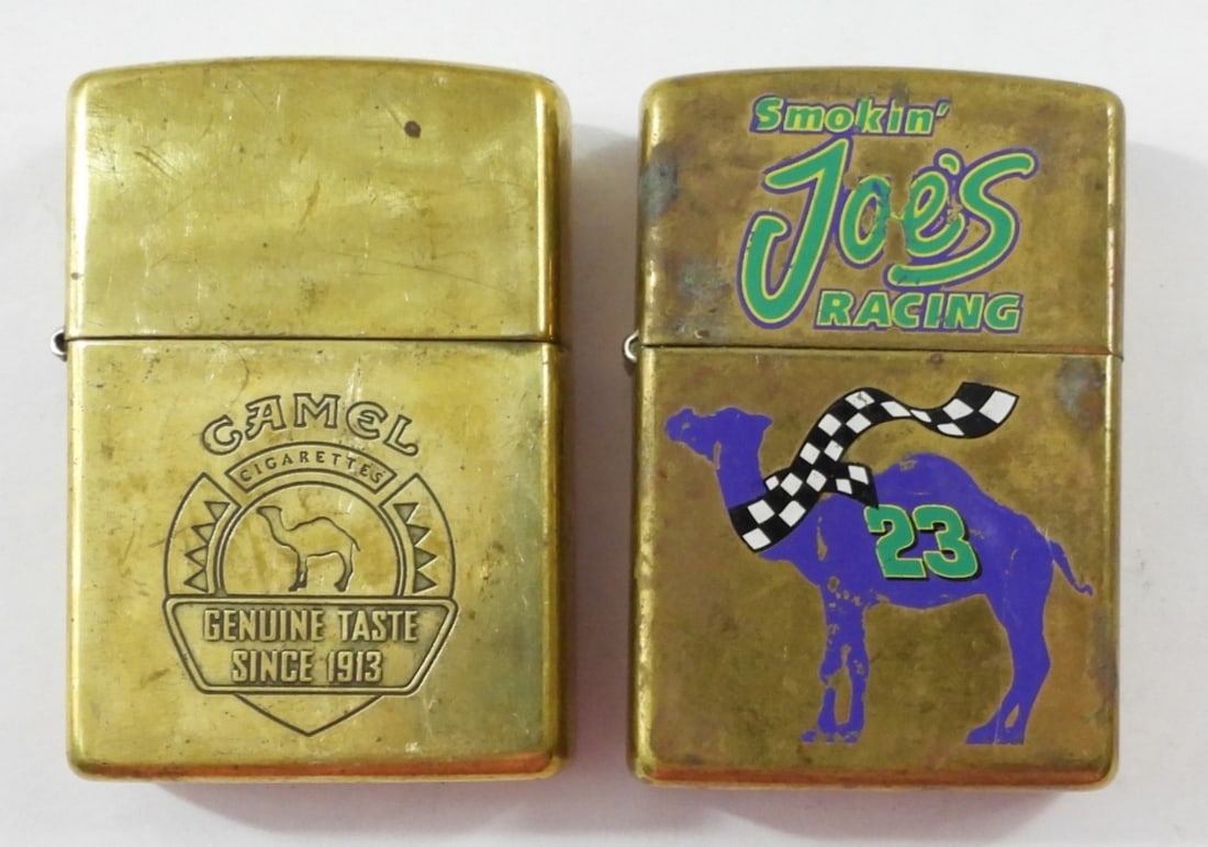 (2) 1997  UNFIRED CAMEL ZIPPO LIGHTERS (1 of 3)