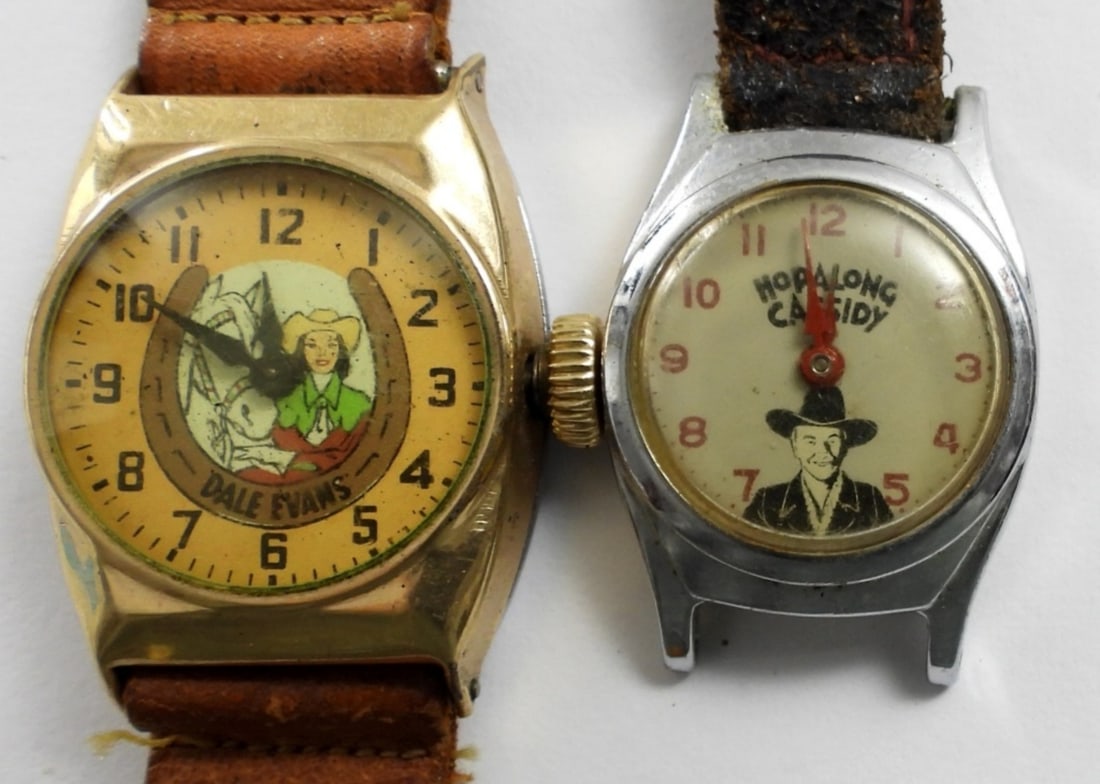(2) VINTAGE CHILD WESTERN WATCHES (1 of 3)