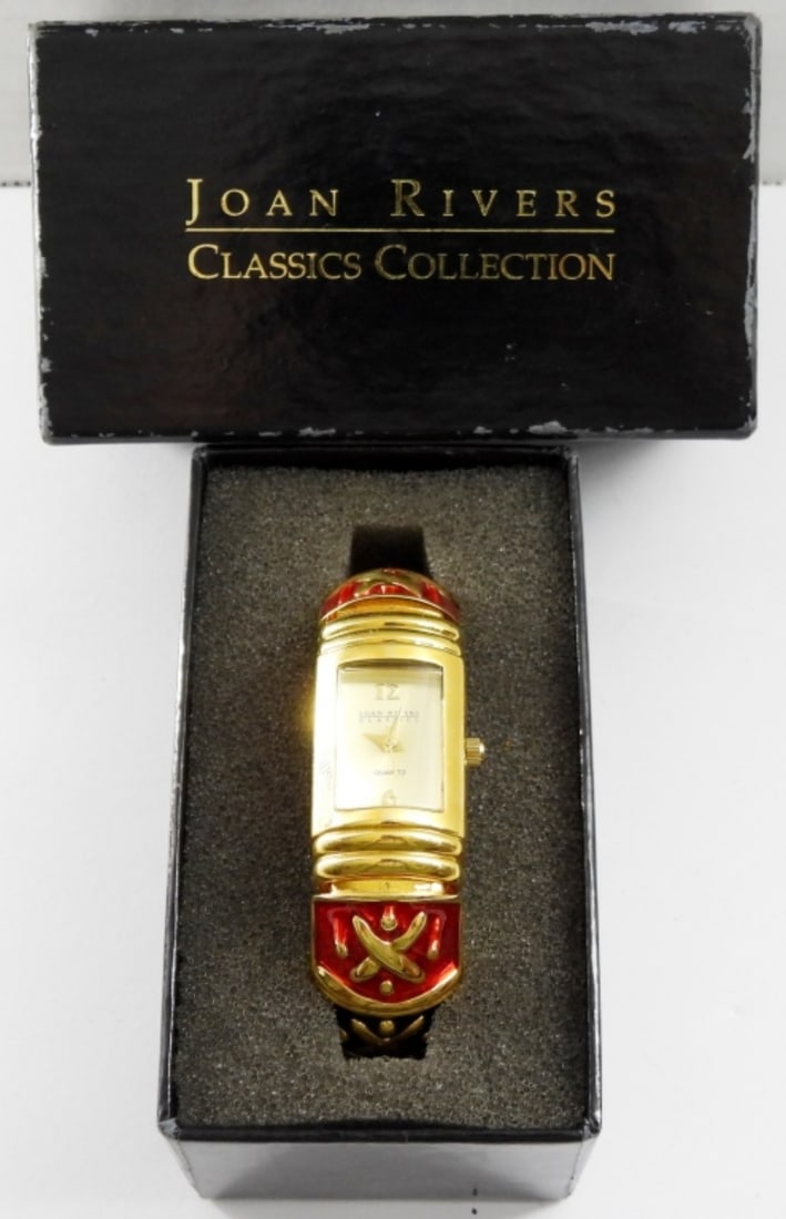 JOAN RIVERS CLASSIC BANGLE WATCH (1 of 3)