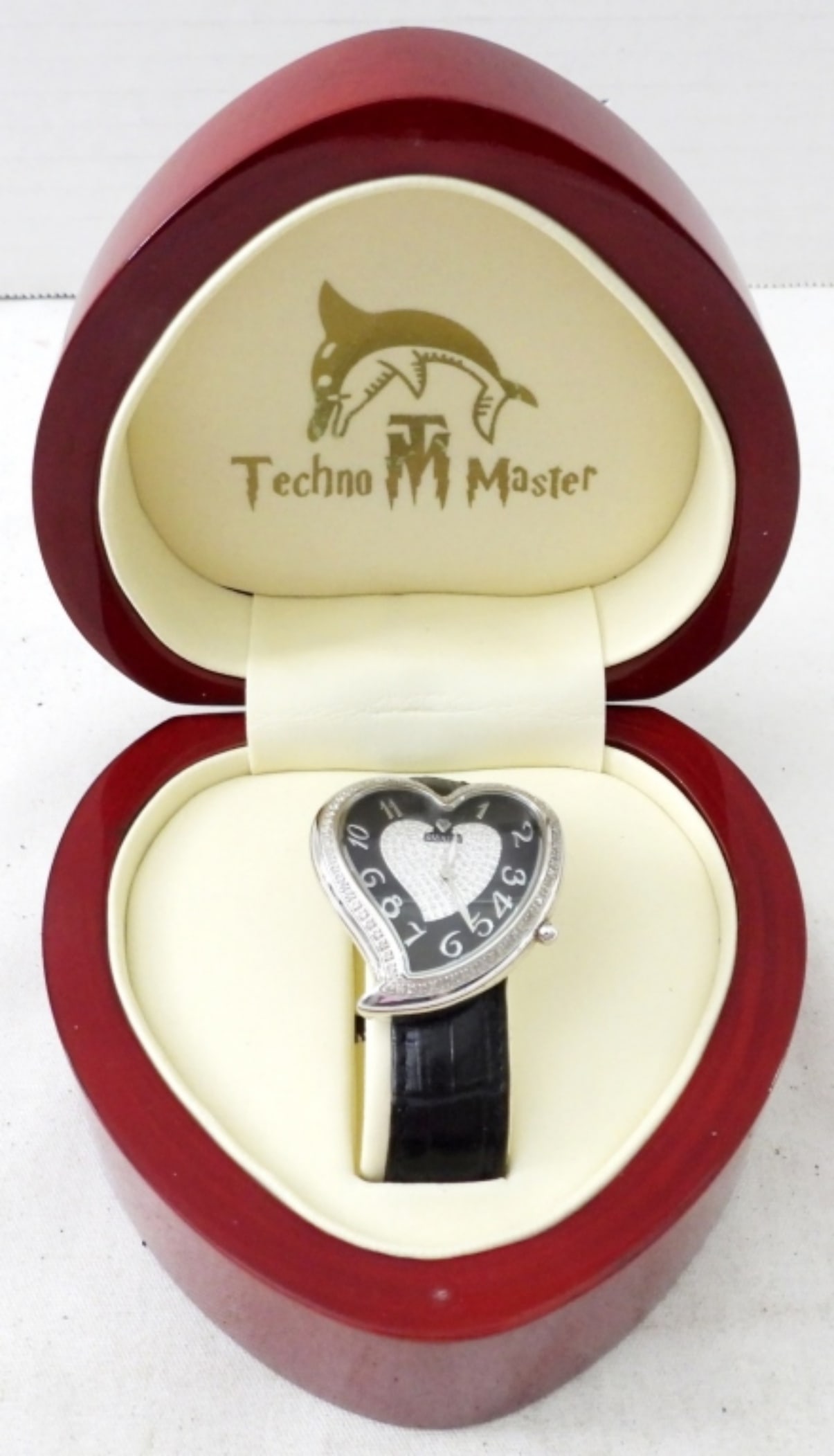 TECHNO MASTER HEART  SHAPED LADIES WATCH (1 of 2)