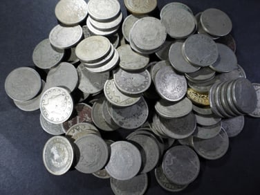 100-LIBERTY "V" NICKELS - MIXED