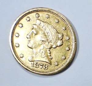 1878 $2.50 LIBERTY GOLD PIECE