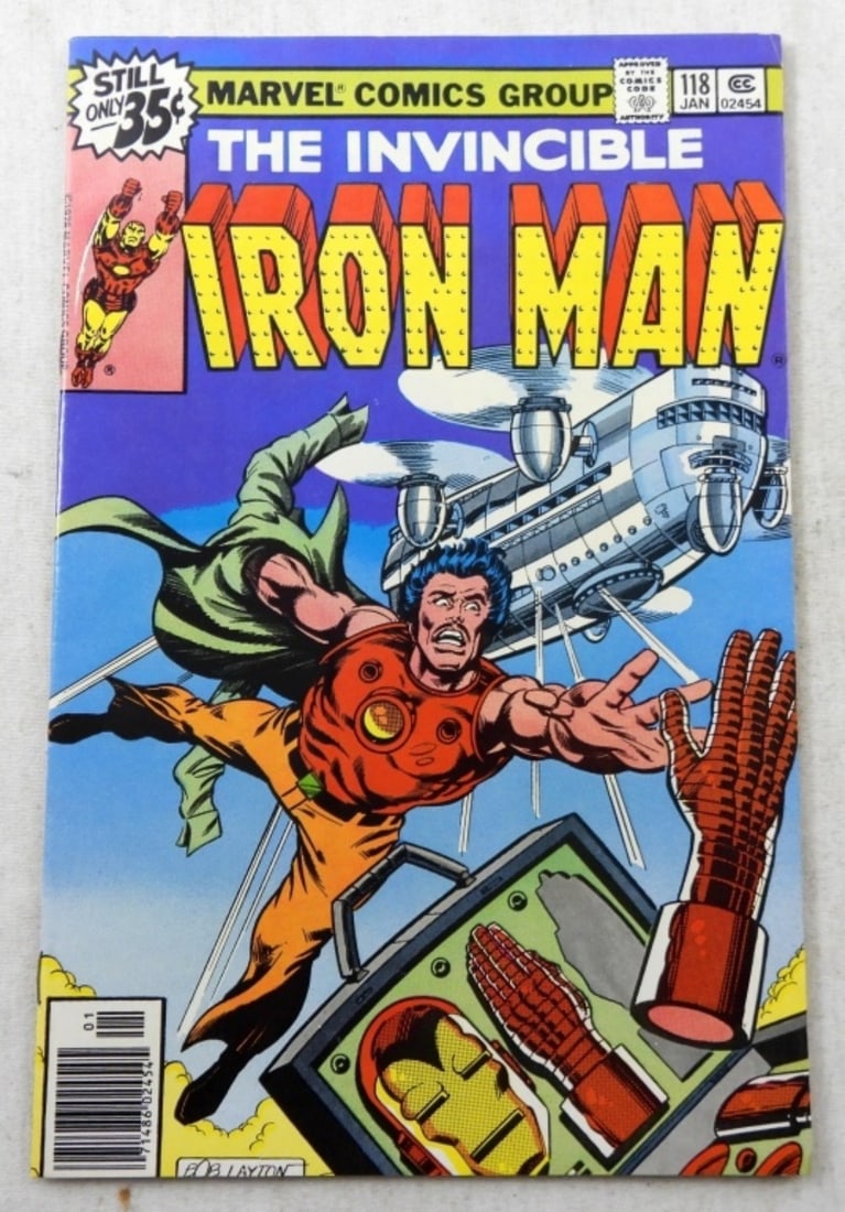 BRONZE MARVEL IRON MAN # 118 (1 of 3)
