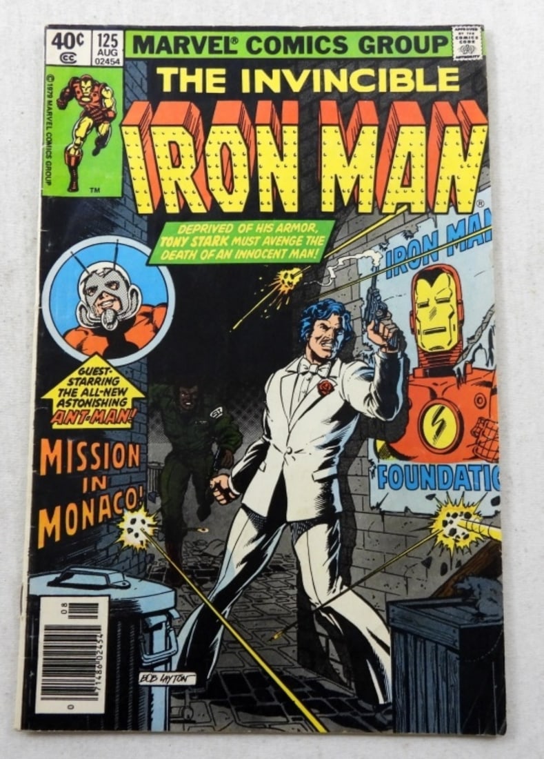BRONZE MARVEL IRON MAN # 125 (1 of 3)