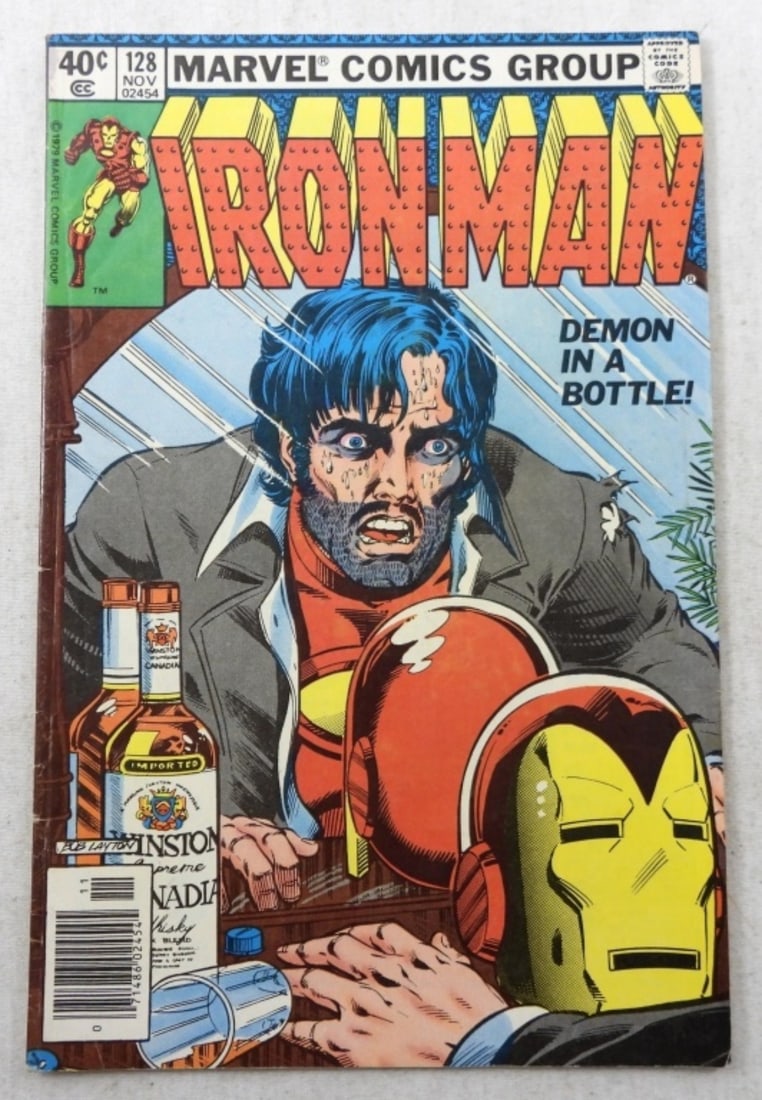 BRONZE MARVEL IRON MAN # 128 (1 of 3)
