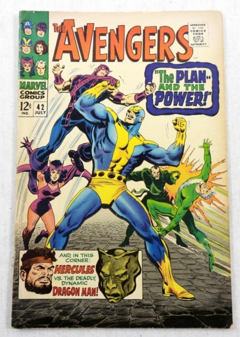 SILVER  MARVEL THE AVENGERS  # 42 (1 of 5)