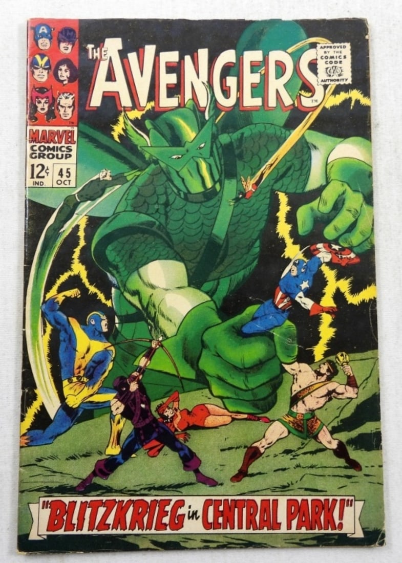 SILVER  MARVEL THE AVENGERS  # 45 (1 of 3)
