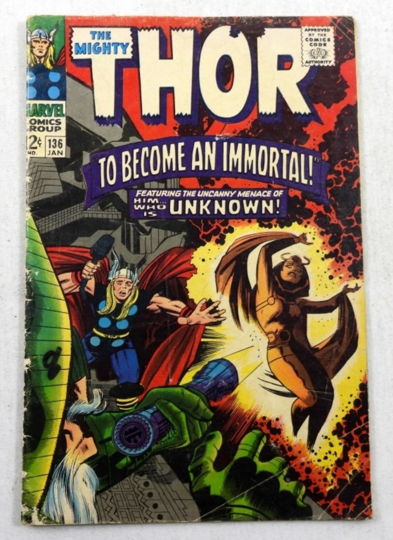 SILVER MARVEL THE MIGHTY THOR #136 (1 of 3)