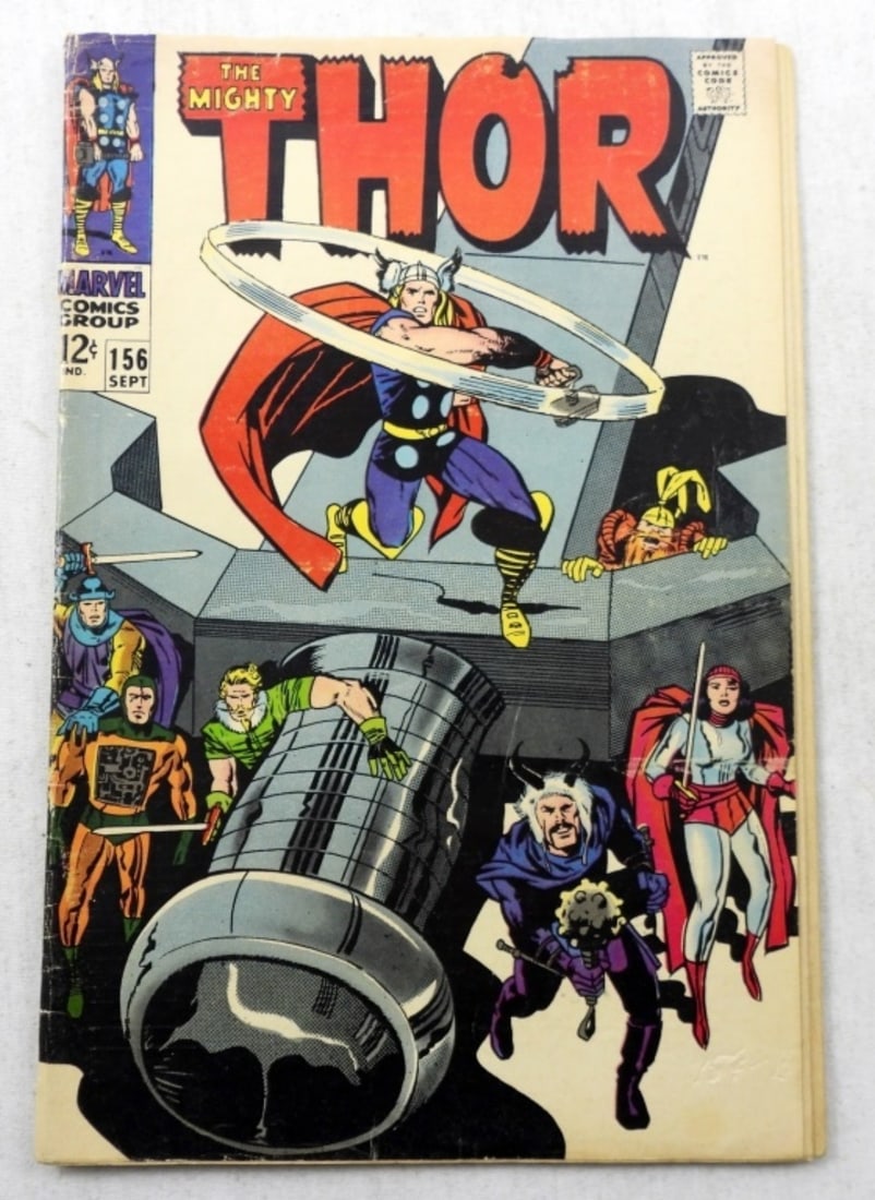 SILVER  MARVEL THE MIGHTY THOR# 156 (1 of 5)