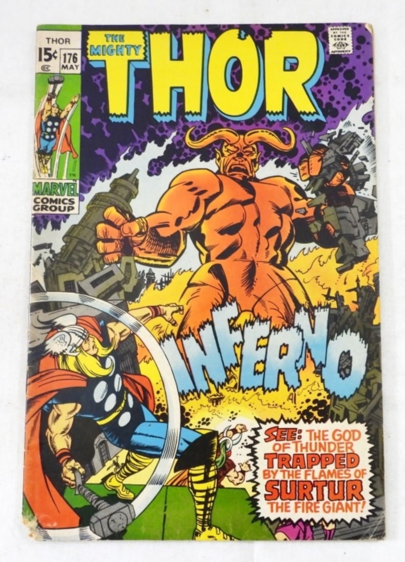 1970 MARVEL THE MIGHTY THOR #176  (F/G+) (1 of 3)