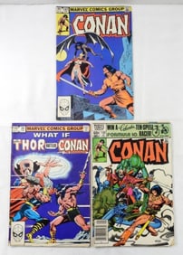 (3) BRONZE CONAN #130,147,&39 (VG+)