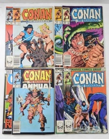 (8) BRONZE CONAN THE BARBARIAN  RED NAILS#1