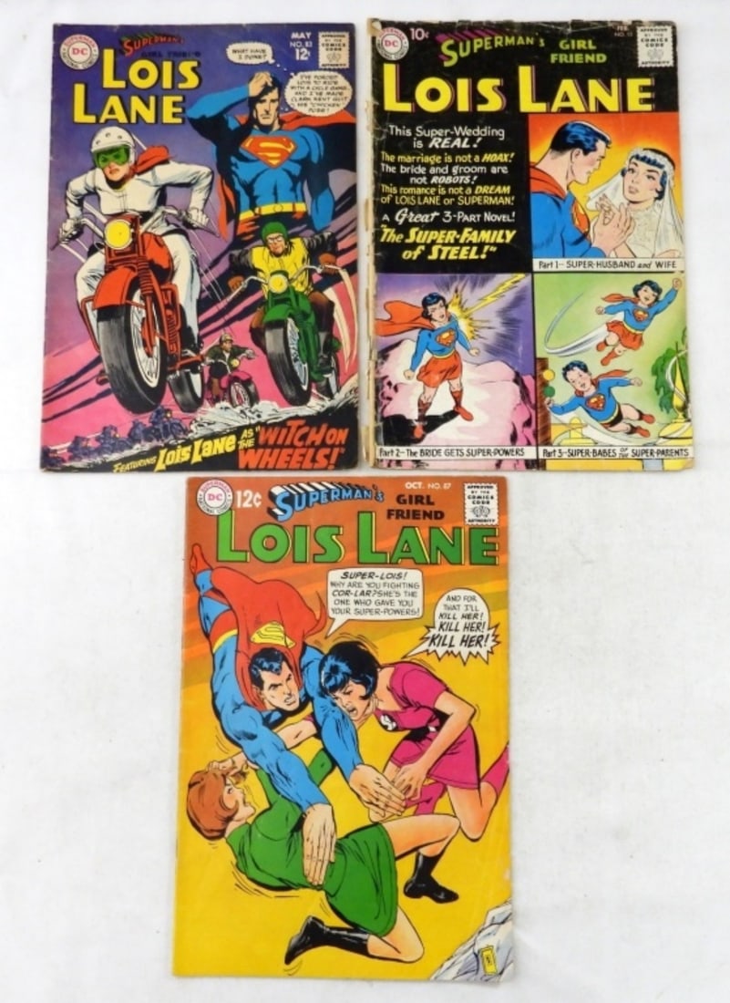 (3) 1960'S DC LOIS LANE COMICS (1 of 2)