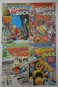 (4) BRONZE MARVEL HOWARD THE DUCK (G-VG)