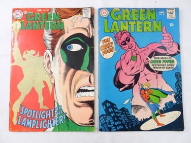 (2) 12c  DC GREEN LANTERN #60,61