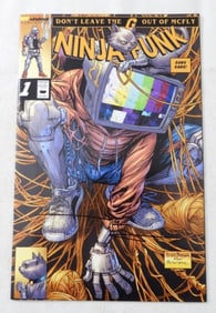 MODERN NINJA FUNK #1 AUTOGRAPHED COMIC