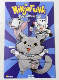 MODERN NINJA FUNK #1 AUTOGRAPHED COMIC
