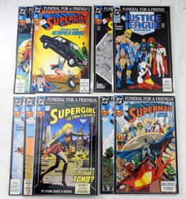 DC FUNERAL FOR A FRIEND COMPLETE SET OF 9