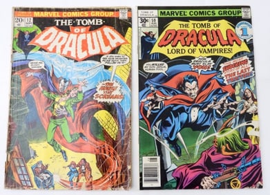 (2) MARVEL THE TOMB OF DRACULA  #12,#59