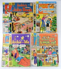 (9) BRONZE ARCHIE SERIES COMICS