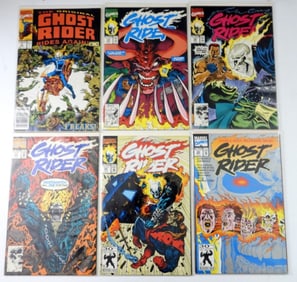 (6) MODERN MARVEL GHOST RIDER COMICS (VF/VG)