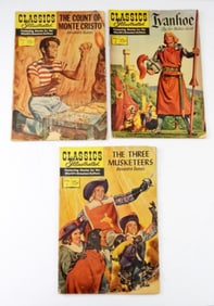 (3) CLASSIC ILLUSTRATED #1, #2 & #3