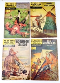 (4) CLASSIC ILLUSTRATED #9, #10, #11,#16