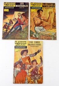 (3) CLASSIC ILLUSTRATED #1, #3, #9