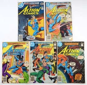 (5) DC SUPERMAN'S ACTION COMICS