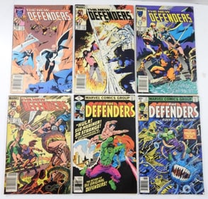 (6) MARVEL THE DEFENDERS BRONZE AGE