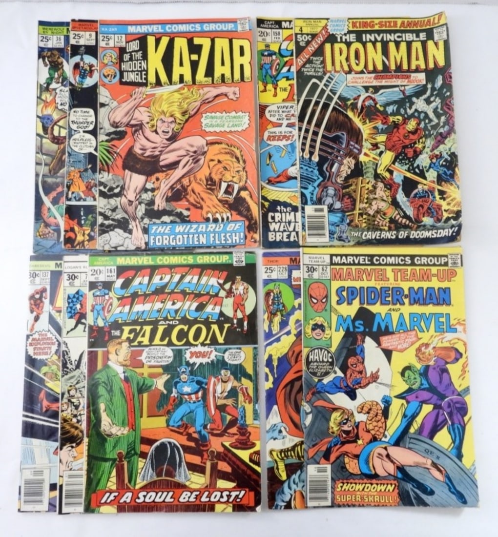 (10) MARVEL COMICS - MIXED SUPER HEROES (1 of 2)