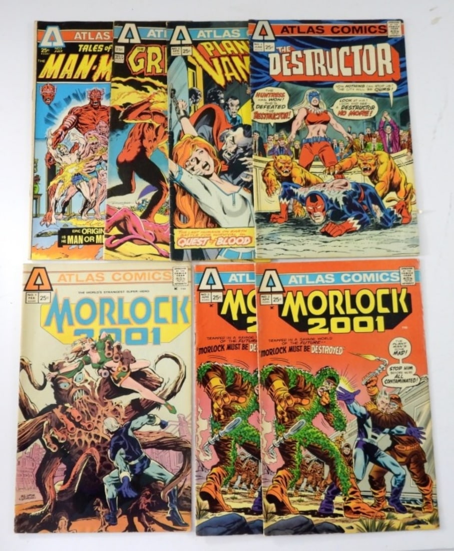 (7) ATLAS COMICS - #1 MORLOCK 2001, (1 of 2)