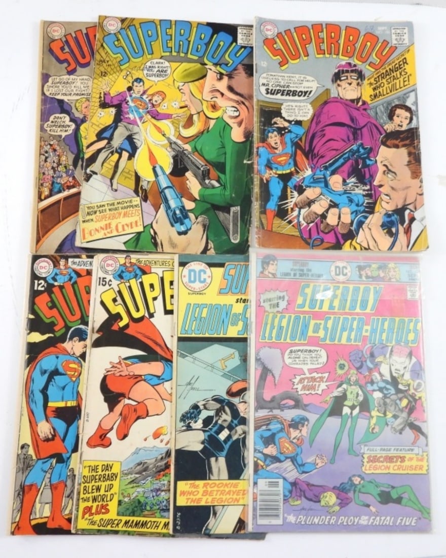 (7) DC SUPERBOY COMICS 1967-1976 (1 of 2)