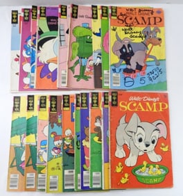 (24) WALT DISNEY GOLD KEY COMICS