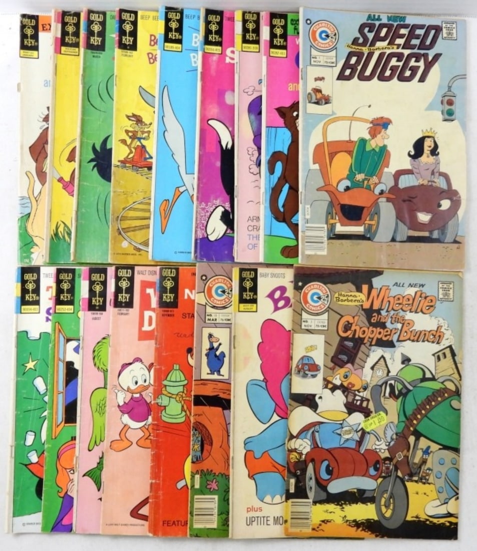 (17) CHARLTON & GOLD KEY COMIC LOT (1 of 2)