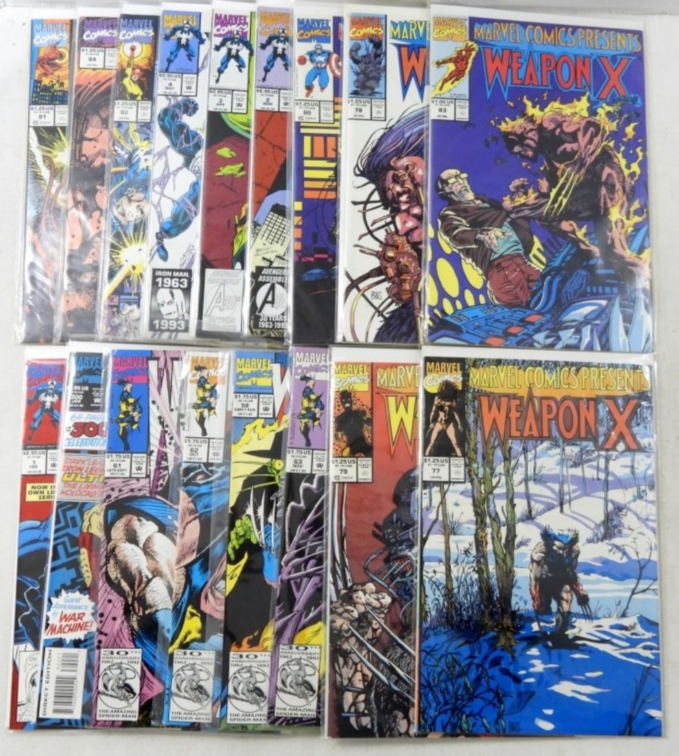 (17) MARVEL WOLVERINE & WEAPON X (1 of 2)