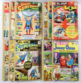 (11) DC GIANT 80pg COMIC LOT - ALL TAPED