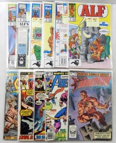 (11) MARVEL COMICS - ALF, DAREDEVIL,