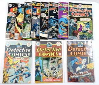 (11) DC BATMAN'S DETECTIVE COMIC LOT